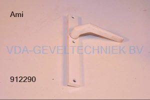 Ami deurkruk langschild Binnen blind RAL9001 245x30 (greep) (klink) (hendel)