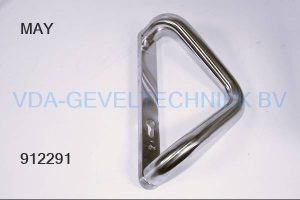 MAY HVN GREEP 7024 RVS 32x300MM DRIEHOEK