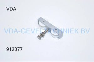 loopwielen t.b.v. schuifdeur met ophangbout met stel mogelijkheid