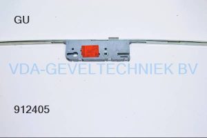 GU Ferco Meerpuntssluiting Drn 55 / 92 / 8 / 16 x 2280 mm krukbediend 2 x haak HoH boven 695 Onder 795 mm