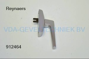 Reynaers Sobinco alu  raamgreep / raamkruk EV1  zwarte gaffel afsluitbaar  (klink) (hendel)
