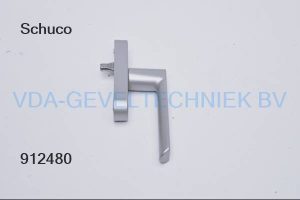 Schuco Raamgreep 90gr. Links dikke gaffel 247557 afgerond