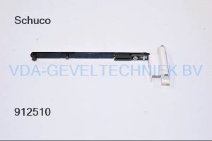 Schuco Vario Tec DK-schaararm SWF 220 Standaard 20-13 Zwart/RAL9001