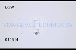 BSW blokscharnier 80mm wit  2015 2017 WE-R