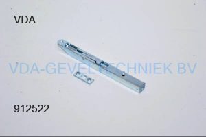 DX kantschuif met sluitplaat 200x17x15 mm
