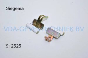 Siegenia bovenscharnier/ winkelband/hoekstuk DH KF- 7 / 20 Ral 9001