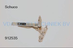 Schuco  alu onderscharnier (Ecklager) verdekt liggend links 275007