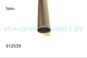 Iseo stang t.b.v. panieksluiting zwart 1130mm ovaal 19mm 945925