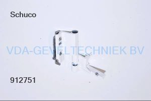 Schuco onderscharnier 2 delig 219845 /  243409 Links