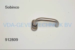 Reynaers KRUK  OP ROZET 66x31 RVS RECHTS (greep) (klink) (hendel) SF.75