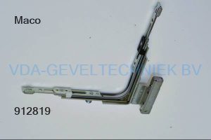 Maco onder scharnier met hoekoverbrenging hoeklagerband DTUNI  1 x padnok 12/18-13 rechts