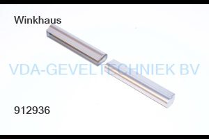 Winkhaus afdekkap onderscharnier Zilver FL.FK.F9.Links  DeCeuninck