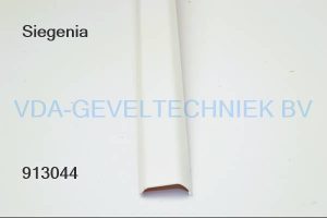 Siegenia afdekkap set met eindstukken  PSK 160  Gr. 160 creme  Ral 9001. 306154