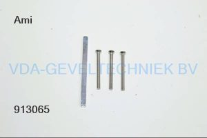 Ami Krukstift  8 x 125 mm  3 x schroef M6 x 65 mm in zakje