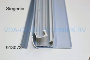 Siegenia  PSK160 /PSK200 Railset Zilver 670-870 mm 36 en 16 mm Hoge Railprofiel