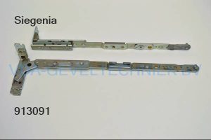 Siegenia  verdekt liggend Schaararm C14/9  Gr.2/3 links FFB 380-650  AXXENT (Schere arm)