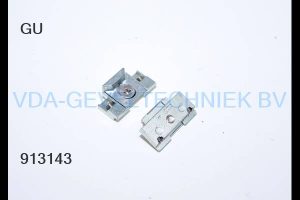 Gu Ferco Alu-jet sluitplaat verstelbaar G-11071-00-0-1