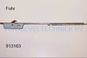 Fuhr Aanzetstuk met stolpsluiting en 1 x haak  L= 120 x F20 mm