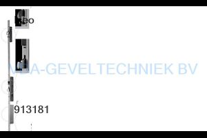 ISEO meerpuntssluiting Multiblindo 35/92/9/F24 2300mm