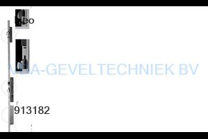 ISEO meerpuntssluiting Multiblindo 35/92/9/U24 2300mm