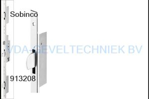 Sobinco Aliplast Meerpuntssluiting 30/92/8/F16 2170 RVS 3x valschoot Sleutelbediend (circulair)