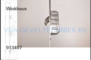 Winkhaus Meerpuntssluiting Automaat met kierstand slot Drn 50/92/8/U24 2107mm