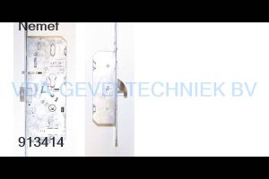 Nemef meerpuntssluiting  Senior  paniekslot 65/72/8/F20 1950 mm (circulair)