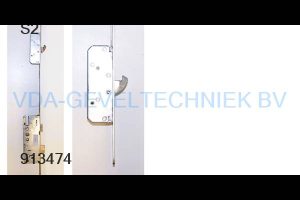 S2 meerpuntssluiting 55/92/8/F20 1388 mm Krukbediend (circulair)