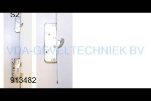S2 meerpuntssluiting Drn 55/ 62-92/8/F20 1388 mm Krukbediend