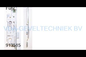 Fuhr MultiSafe 870 Paniek Slot met stolpsluiting voor Passieve 2 vleugelige deur Drn 35 / 9 / F16 x 900 mm met sluitkom en afstanddelen en schroeven