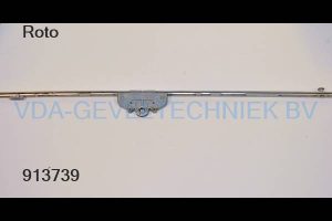 Roto PATIO PIN KSR espagnolet Drn 35  Gr. 2290 H/K 2 x padnok. Krukhoogte 950 MM.