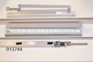 DORMAKABA XEA GLIJARM SLUITVOLGORDEREGELAAR GSR/V XEA ZILVER P600