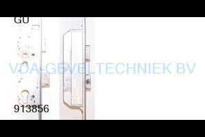GU SecA4 Meerpuntssluiting Secury Automaat Drn 40 / 92 / 8 / U24 x 1990 mm 2 x dubbele blokschoot HoH kast boven 700 onder 730 mm