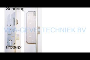 Schuring Meerpuntssluiting Automaat Drn 35 / 92 / 8 / U24 x 2170 mm 2 x blokschoot  HoH boven 715 onder 770 mm