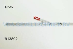 Roto NT constant stolpespagnolet (Stulpgetriebe). FFH 601-800 Gr. 690 1 x rolnok  Stolpvleugel raampomp met rode hendel.