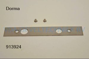 Dorma bovenspeun Afdekplaat  8064 RVS