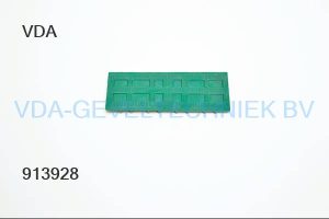 VDA BEGLAZINGSBLOKJES 100x40x5 500 ST.