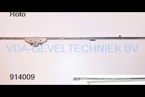 Roto espagnolet constant Drn 25 mm FFH 2001-2200  krukhoogte 1000mm Gr.2090 3x excent. nok