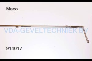 Maco Middensluiting verlengbaar L= 1250 mm met koppelplaatje Mittelverschluss Verlangerbar