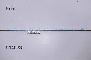 Fuhr draairaam espagnolet Drn 17  L= 2000 2 x Rolnok 2 x padnok  (Getriebe)  (uitlopend artikel)