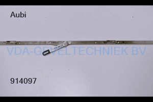 Aubi Siegenia Stolpsluiting variabel Getriebe Stulp  AGMS0060 / K243  FFH 2000-2600 mm  3 x sluitplaat