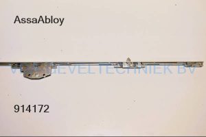 Assa Abloy raamespagnolet Drn 40 mm F20x1400mm 2x haak krukhoogte 495 mm A= 225 B=1075 mm
