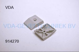 GKG oploopblok  FL3209 grijs kunststof profiel stuk