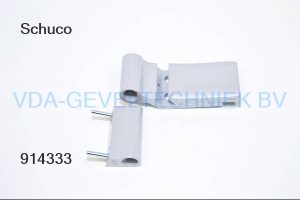 Schuco 2 delig scharnier KT-B t.b.v.  CT 70  Grijs Ral 9465  21524100