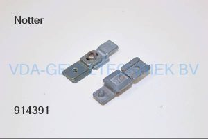 Notter alu Verstelbaar Koppelplaatje