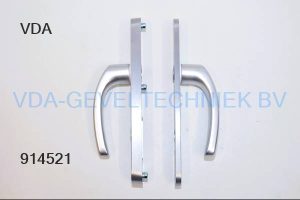 Stalufor Kruk/Kruk Schilden met Kerntrek  binnen / Buiten  PZ 92  36 x 250 mm afgerond SKG***  Ami gatenpatroon