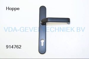 Hoppe kruk Binnenschild PZ92 Liverpool Mat zwart 250 x 36 mm