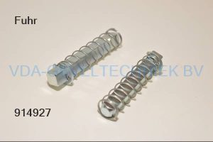 Fuhr gedeelde Krukstift WISSELSTIFT TBV POM859 gat 8 MM BUITEN L=60 MM. / BINNEN L=63 MM