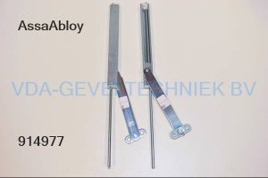 AssaAbloy / Habo remschaar / remuitzetter  811H kast huismaat 203 x 20 x 12 mm  (Bremsschere)