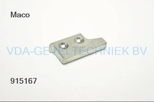 Maco oploop plaat vlak 30MM 365655 rechts hout